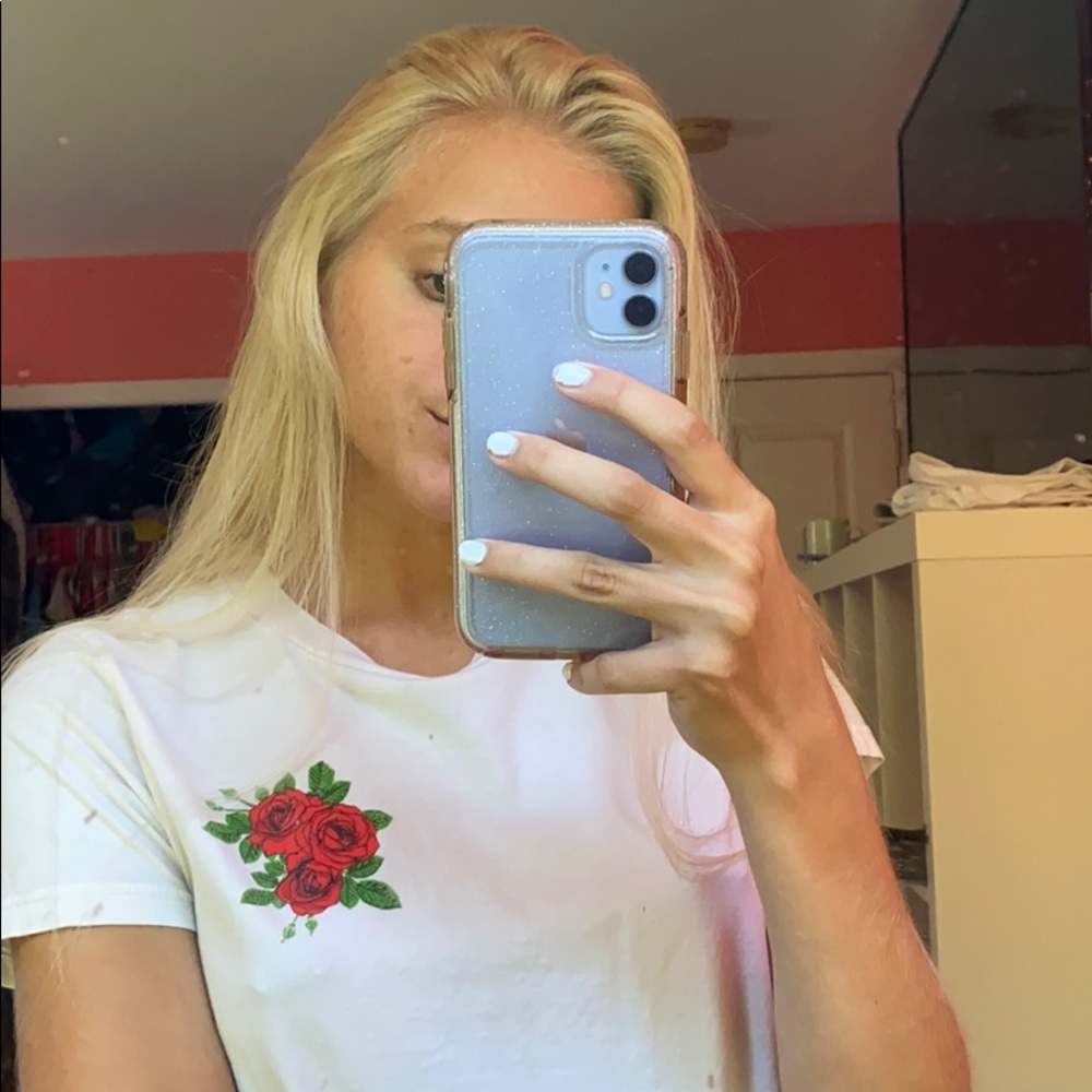 rose crop tee - Picture 2 of 4